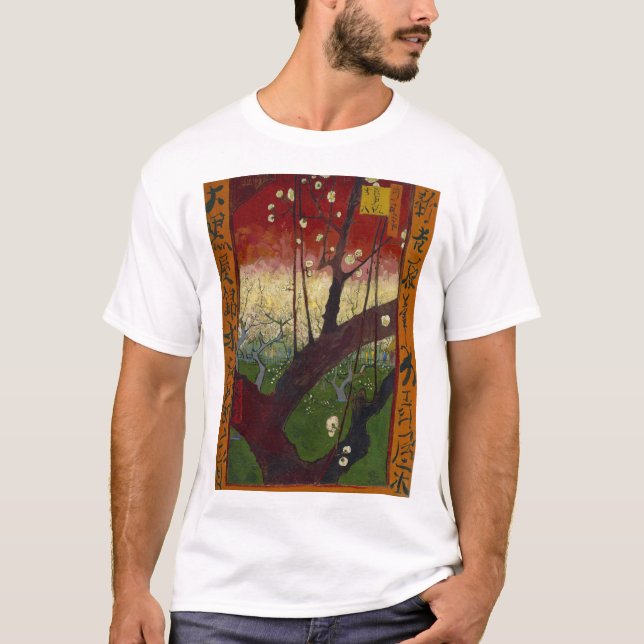 Camiseta Vincent Van Gogh - Árbol de ciruelas