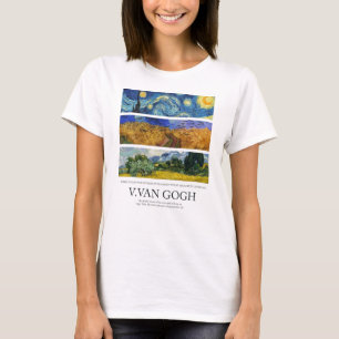 Camiseta Vincent van Gogh Art Gogh Crewneck