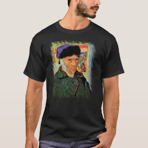 Camiseta Vincent Van Gogh - Autorretrato con la oreja venda