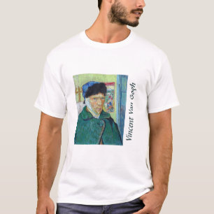 Camiseta Vincent van Gogh - Autorretrato con oreja vendada