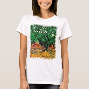Camiseta Vincent Van Gogh - Bella Artes de los olivos