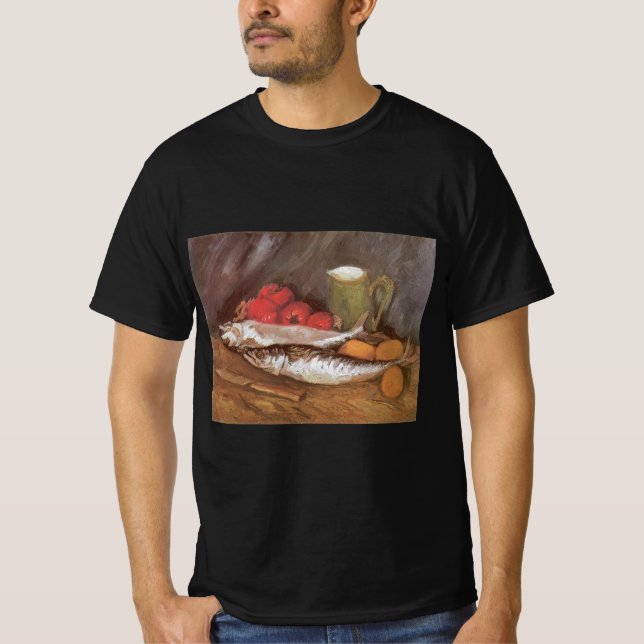 Camiseta Vincent van Gogh - Caballas, Limones y Tomates (Anverso)
