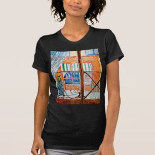 Camiseta Vincent Van Gogh - Carnicería vista desde una vent