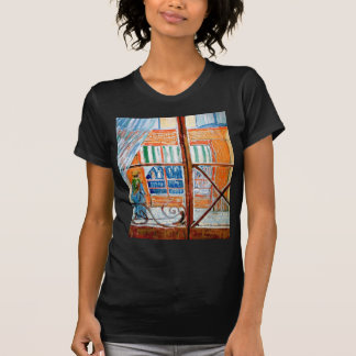 Camiseta Vincent Van Gogh - Carnicería vista desde una vent