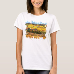 Camiseta Vincent Van Gogh - Cosecha en La Crau Arte Fino