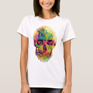 Camiseta Vincent Van Gogh - Cráneo de Halloween Pop Art