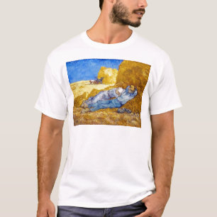 Camiseta Vincent Van Gogh - Descanso del mediodía del traba