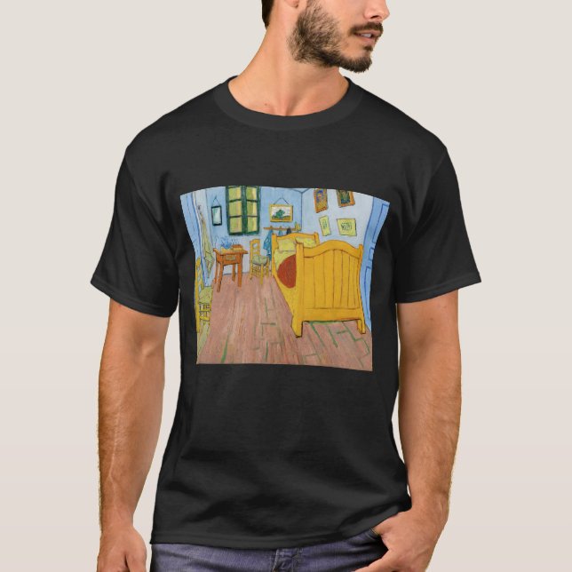Camiseta Vincent Van Gogh - Dormitorio de Vincent en Arles (Anverso)