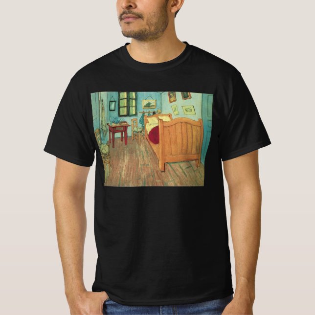 Camiseta Vincent van Gogh - Dormitorio de Vincent en Arles (Anverso)