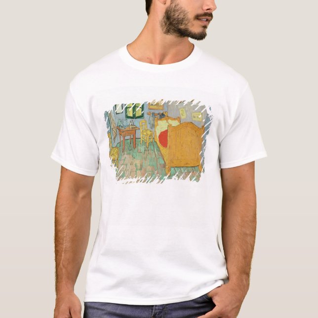 Camiseta Vincent van Gogh dormitorio del | Van Gogh en (Anverso)