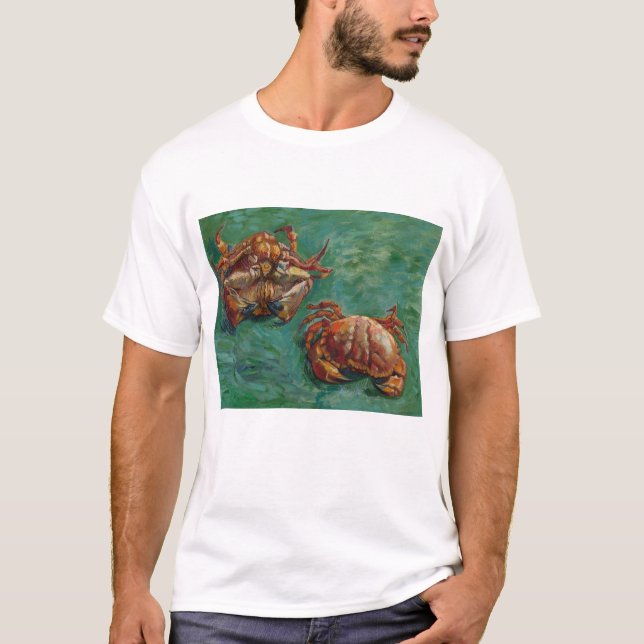 Camiseta Vincent Van Gogh, Dos Cangrejos (Anverso)