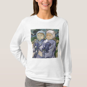 Camiseta Vincent van Gogh  Dos Niñas Pequeñas, 1890