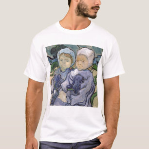 Camiseta Vincent van Gogh  Dos Niñas Pequeñas, 1890