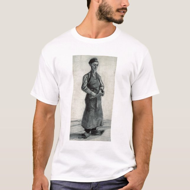Camiseta Vincent van Gogh el | el herrero joven, 1882 (Anverso)