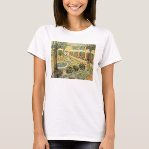 Camiseta Vincent van Gogh el el jardín del asilo en Arle