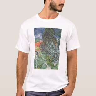 Camiseta Vincent van Gogh el   el jardín del doctor Gachet