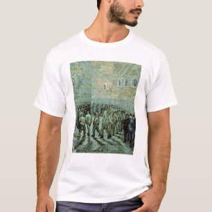 Camiseta Vincent van Gogh el   la yarda del ejercicio
