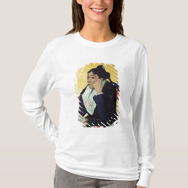 Camiseta Vincent van Gogh el | L'Arlesienne 1888 (Anverso)