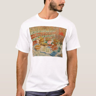 Camiseta Vincent van Gogh el los libros amarillos, 1887
