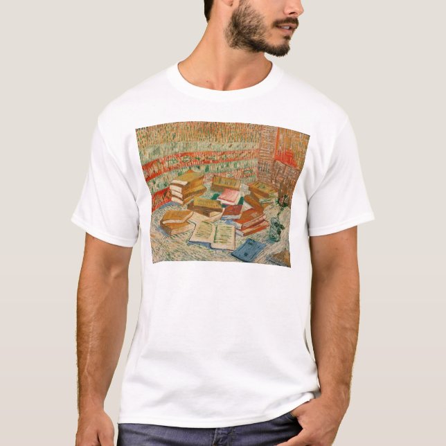 Camiseta Vincent van Gogh el | los libros amarillos, 1887 (Anverso)