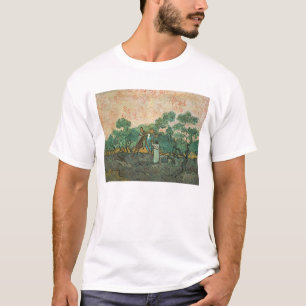 Camiseta Vincent van Gogh el   los recogedores verdes