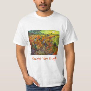 Camiseta Vincent van Gogh - El Viñedo Rojo