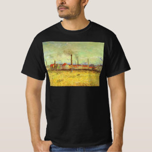 Camiseta Vincent van Gogh - Fábricas en Asnieres