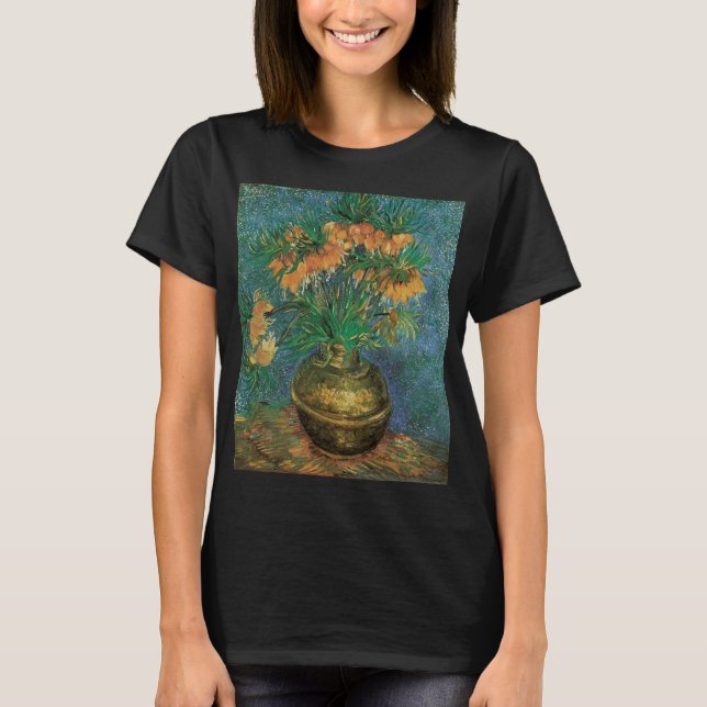 Camiseta Vincent van Gogh - Fritillaries en una vesícula de (Anverso)