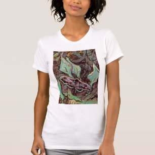Camiseta Vincent Van Gogh - Gran Polilla Pavo Real Arte Fin
