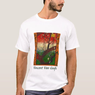 Camiseta Vincent van Gogh - Huerta de ciruelos en flor