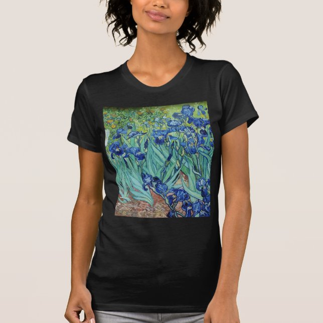 Camiseta Vincent van Gogh Irises (Anverso)