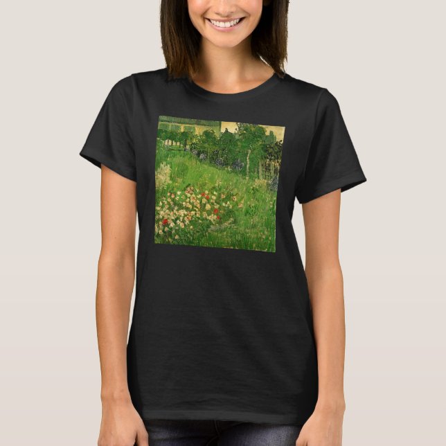 Camiseta Vincent van Gogh - Jardín de Daubigny (Anverso)