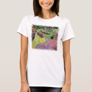 Camiseta Vincent Van Gogh - Jardín en Auvers Arte Fino
