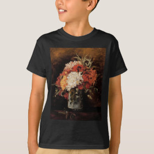 Camiseta Vincent Van Gogh - Jarrón con Claveles - Arte Fino