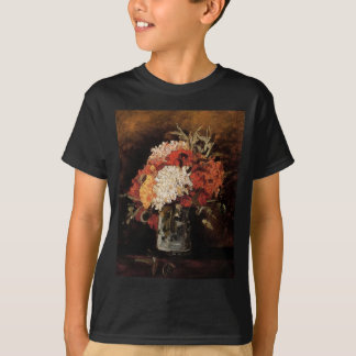 Camiseta Vincent Van Gogh - Jarrón con Claveles - Arte Fino