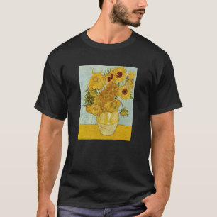 Camiseta Vincent Van Gogh - Jarrón con doce girasoles