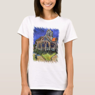 Camiseta Vincent Van Gogh - La Iglesia en Auvers