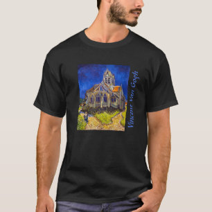 Camiseta Vincent van Gogh - La Iglesia en Auvers