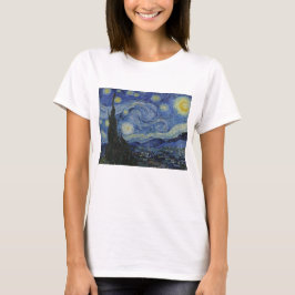 Camiseta Vincent Van Gogh, La Noche Starry