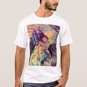 Camiseta Vincent Van Gogh - La Piedad - Jesús y la Virgen M