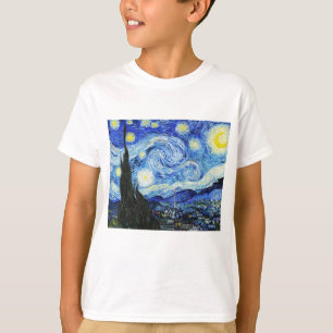 Camiseta Vincent Van Gogh, La pintura La noche estrellada