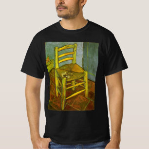 Camiseta Vincent van Gogh - La silla de Vincent con su pipa