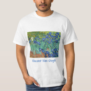 Camiseta Vincent Van Gogh - Lirios