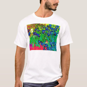 Camiseta Vincent Van Gogh - Lirios - Amante de las Flores A