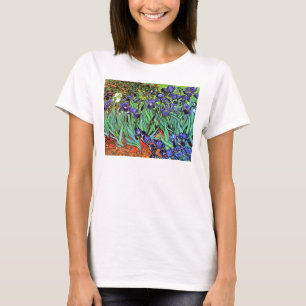 Camiseta Vincent Van Gogh - Lirios - Amante del Arte Floral