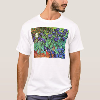 Camiseta Vincent Van Gogh - Lirios - Flower Lover Arte Fino