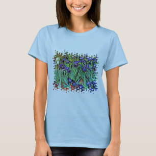 Camiseta Vincent Van Gogh - Lirios - Flower Lover Arte Fino