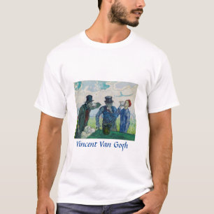 Camiseta Vincent van Gogh - Los bebedores, después de Daumi