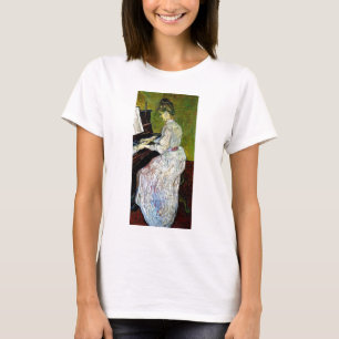 Camiseta Vincent Van Gogh - Marguerite Gachet al piano