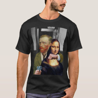 Camiseta Vincent van Gogh - Mona Lisa T-Shirt